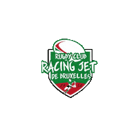 Racingjetbruxelles Sticker by Belgium Rugby