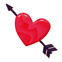 Heart Love Sticker by leanne rule