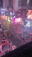 People Flee as Motorcycle Backfiring Sparks Panic in New York's Times Square