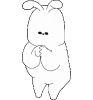 Bunny Wishing Sticker