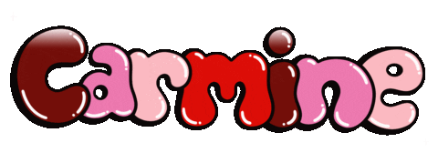 Pink Carmine Sticker by Natalie Michelle Watson