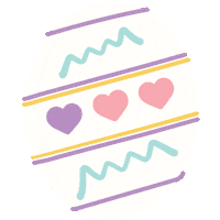 Easter Bunny Sticker by Wüfers