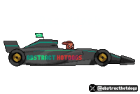 Formula 1 Racing Sticker by HotDogs