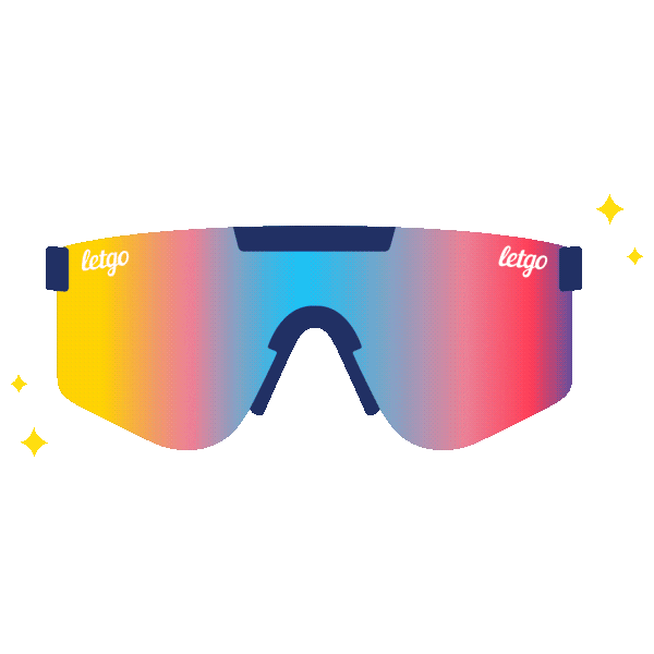 sunglasses thrifting Sticker by letgo