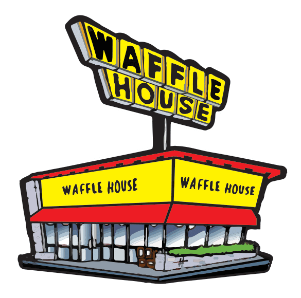 WaffleHouseOfficial giphyupload waffle house wafflehouse wafflehousesign Sticker