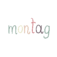 German Monday Sticker