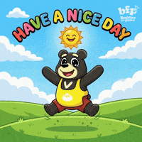 Have A Nice Day Clouds GIF by Buddies for Paws