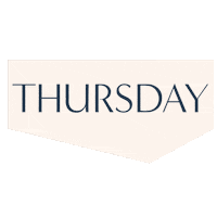 Thursday Sticker by creativefolkyoke