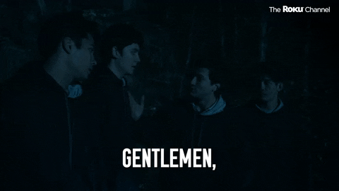 Gentleman GIF by The Roku Channel