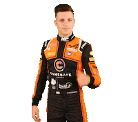 Racing Driver Sticker by Kas Haverkort