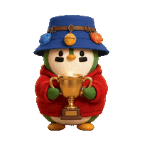 Proud Penguin Sticker by Zaddy