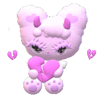 In Love Heart Sticker by cait robinson
