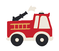 Max Fire Truck Sticker by Maxomorra