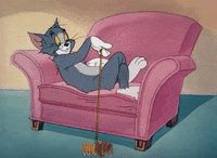 tom and jerry looping GIF