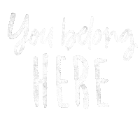 You Belong Here Young Adults Sticker