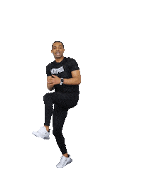 millionairehoy fitness exercise boom punch Sticker