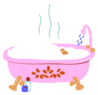 allomelo hot relax care selfcare Sticker