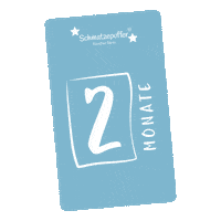 Baby Two Months Sticker by schmatzepuffer_kreative_ideen