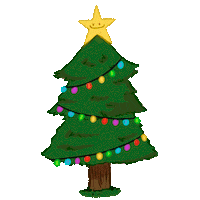 Christmas Tree Sticker