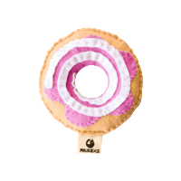 Maudjeandco donut maudje maudjeandco strawberry glaze Sticker