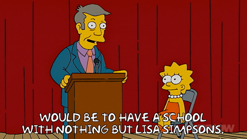 Lisa Simpson Principle Skinner GIF by The Simpsons
