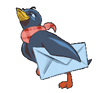 Animation Bird Sticker