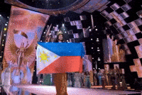 Miss Universe Golden Crown GIF