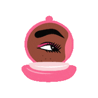 Makeup Mirror Sticker by Benefit Cosmetics