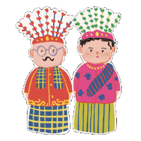 Indonesia Jakarta Sticker