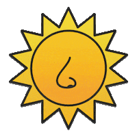 Sun Sniffing Sticker