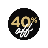 Gold Sale Sticker by James