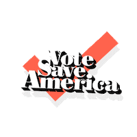 Trump America Sticker by Crooked Media