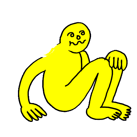 Angry The Finger Sticker by mac clem
