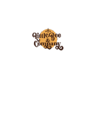 littlebeeandco logo fashion handmade bee Sticker