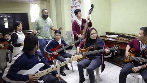 SeleneMejia giphygifmaker mirnaclaytonexperience jazzband guatemala usembassy soy502 selenemejia GIF
