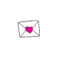 In Love Mail Sticker by Pollice di panda