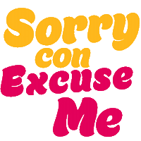 Im Sorry Excuse Me Sticker by Animanias