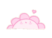 In Love Hearts Sticker