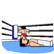 wrestling STICKER