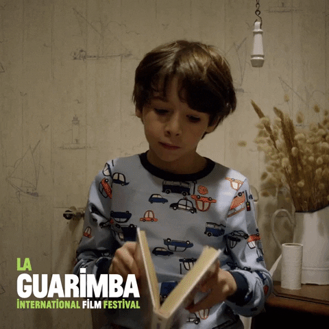 Interested Read A Book GIF by La Guarimba Film Festival