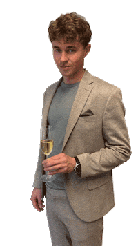 Cheers Champagne Sticker by Sturm_der_Liebe