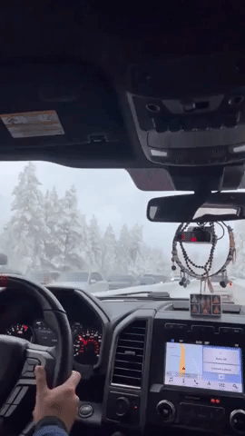 Long Delays on Highway 50 After Winter Storm Hits Lake Tahoe Region