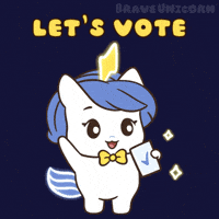 Vote Now Election Day GIF by Brave Unicorn