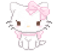 Hello Kitty Cat Sticker