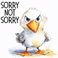 Sassy Sorry Not Sorry GIF