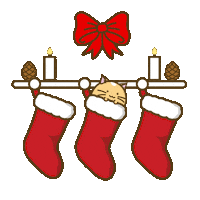 Happy Cat Sticker by Fuzzballs