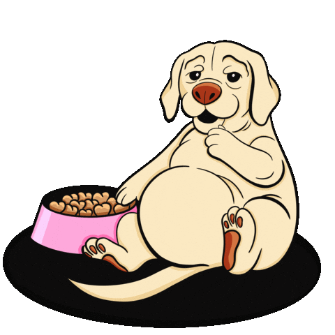 Dog Food Sticker