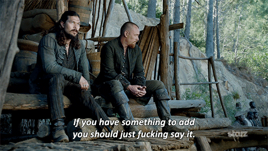 season 3 starz GIF by Black Sails