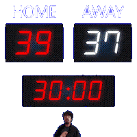37 Away Sticker