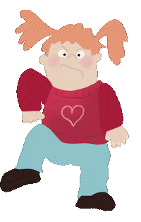 Girl Kindergarten Sticker